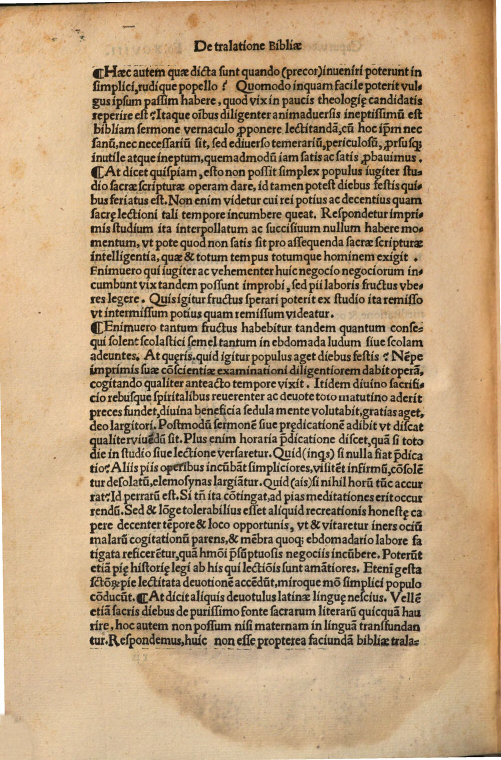 Folio 98v of the 1525 print
